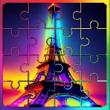 Eiffel Tower Jigsaw Block Puzzle