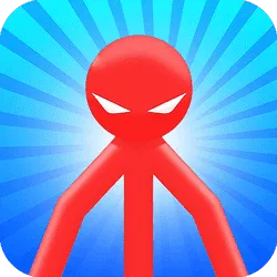 Red Stickman vs Monster School